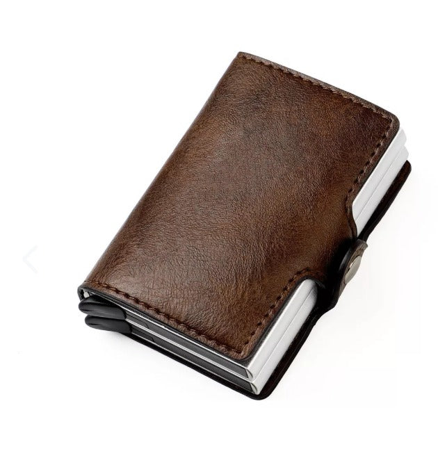 Billetera Tarjetero Doble Ranura Rfid